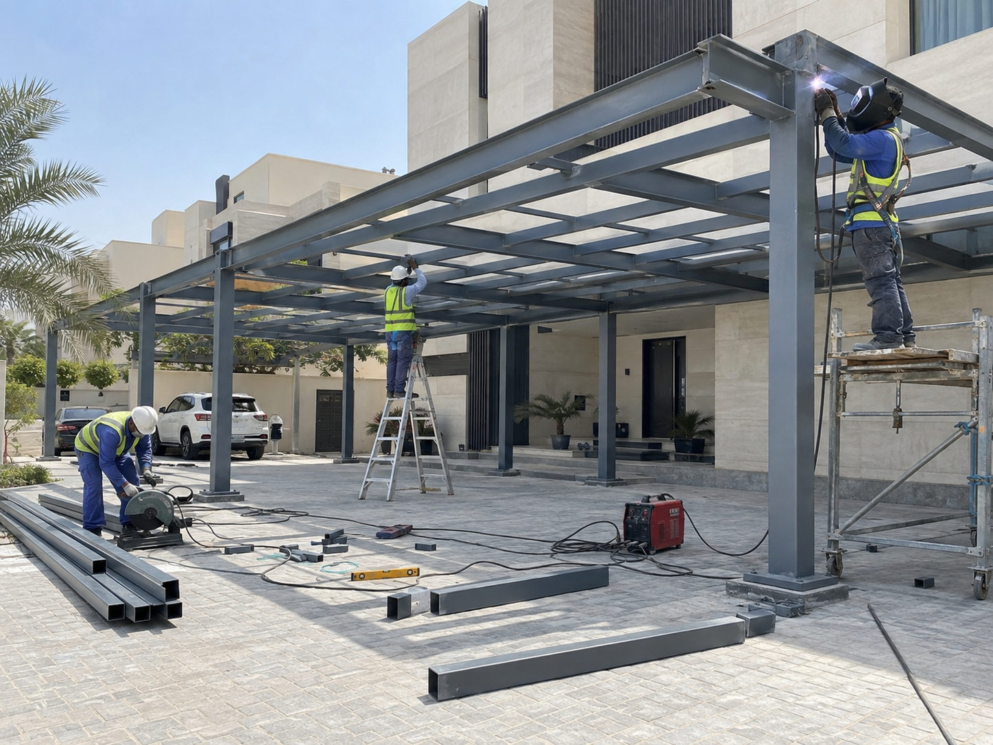Canopy & Shade Structures — Service visual