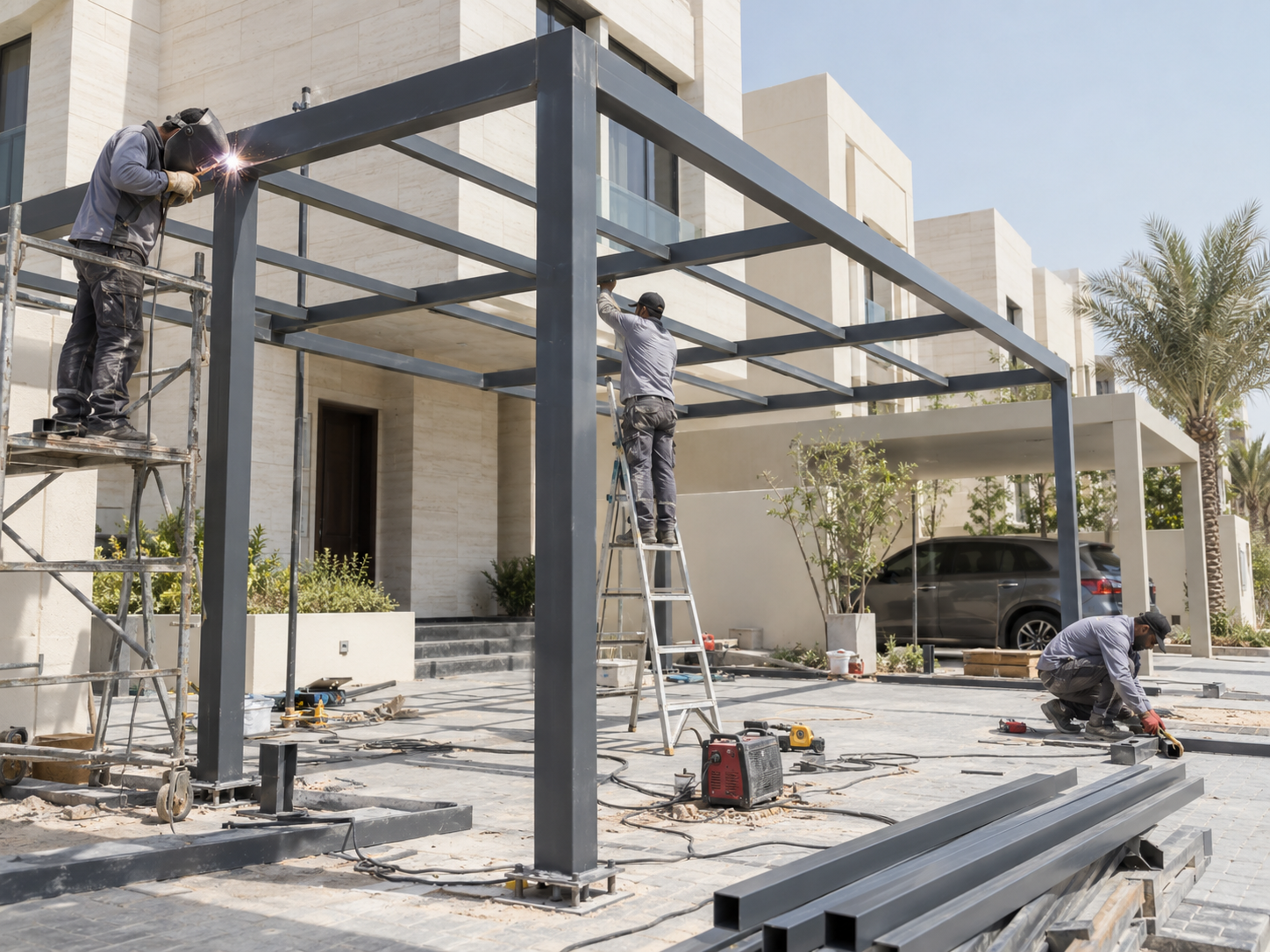 Pergola Fabrication — Service visual
